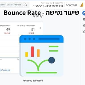 שיעור נטישה - Bounce Rate