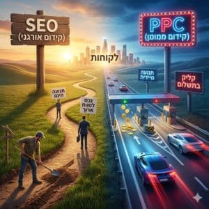 קידום אורגני מול ממומן PPC VS SEO מי ינצח?