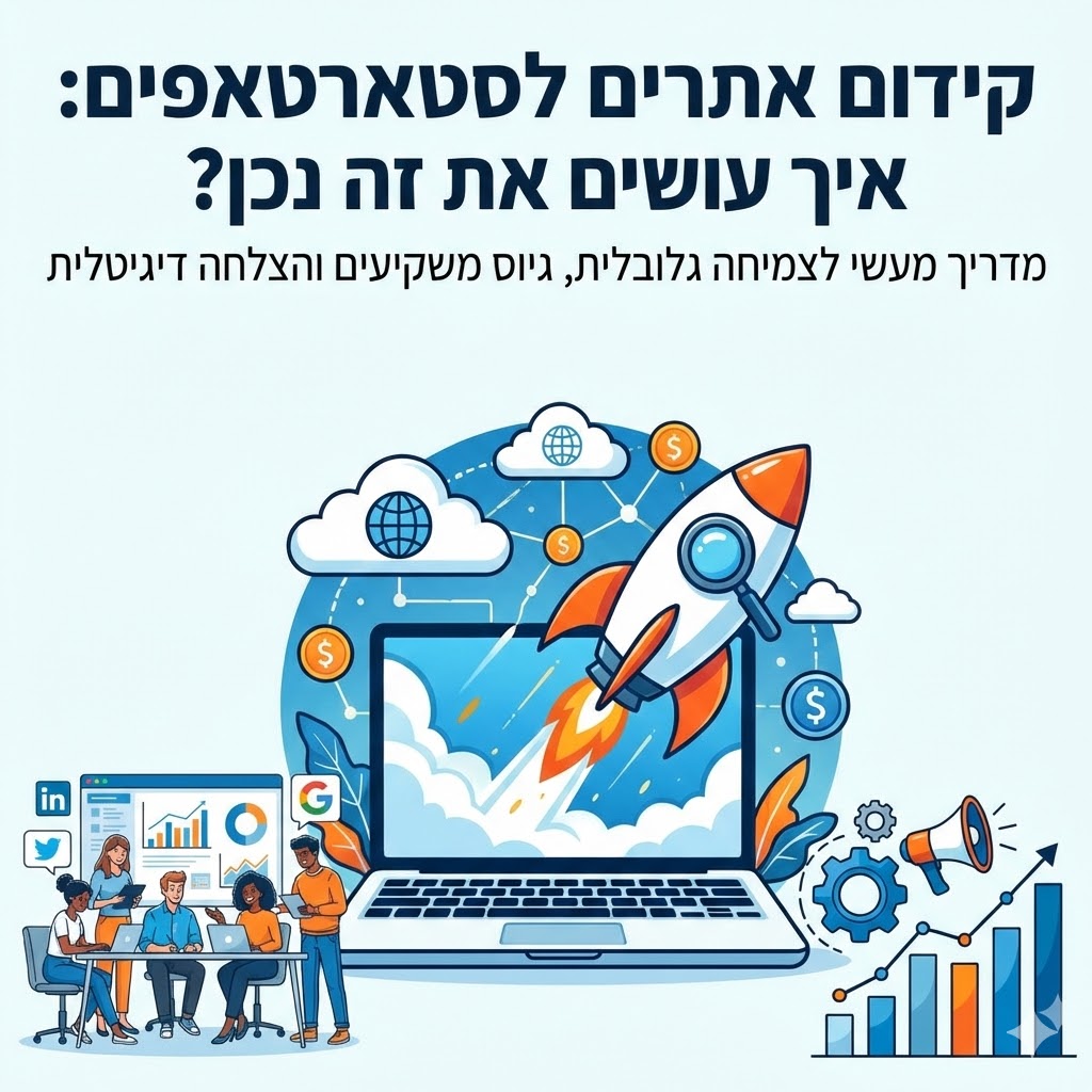 איך עושים קידום אתרים לסטארטאפים?