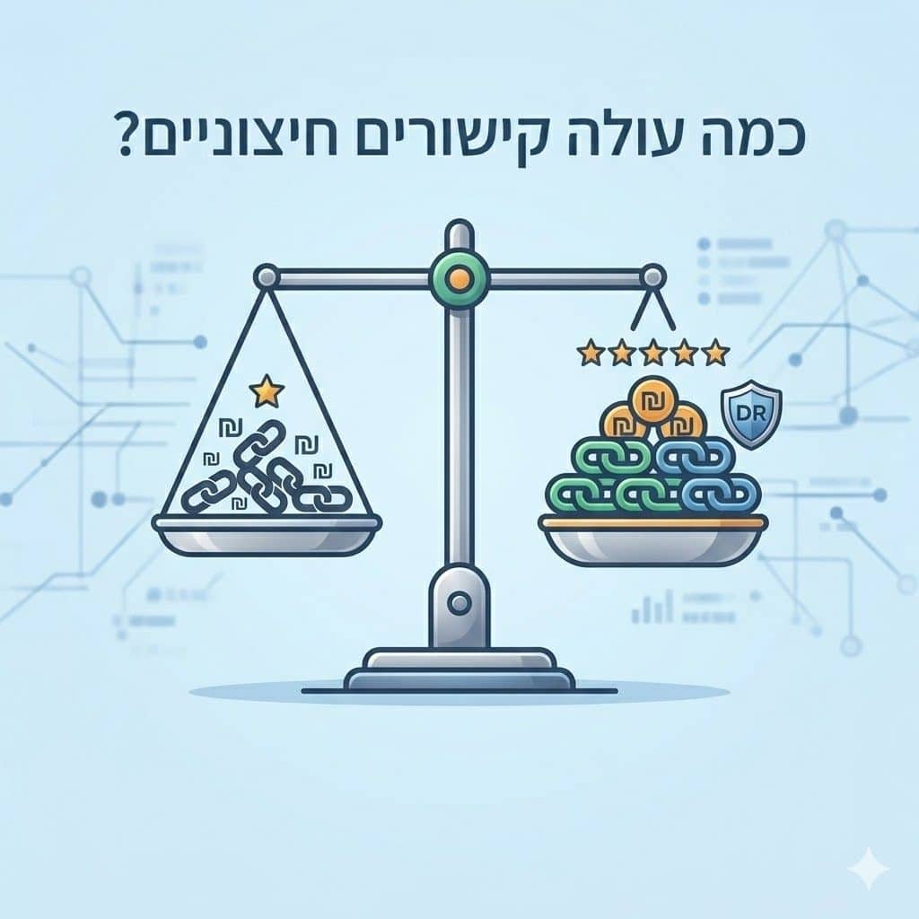 כמה עולה קישורים חיצוניים 2026